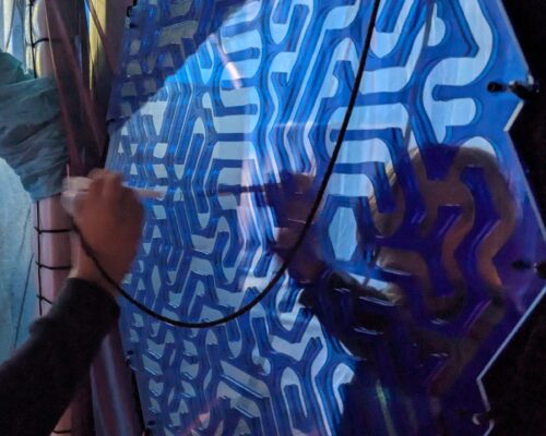 Deep Phosphene magnet maze with Ceiba cropped